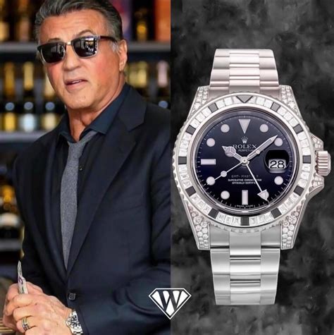 sylvester stallone rolex gmt|monty shadow and stallone.